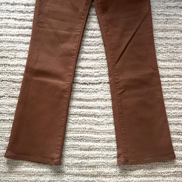 NWOT Pistola Lennon High Waist Ankle Bootcut Jeans in Coated Saddle - Picture 7 of 11